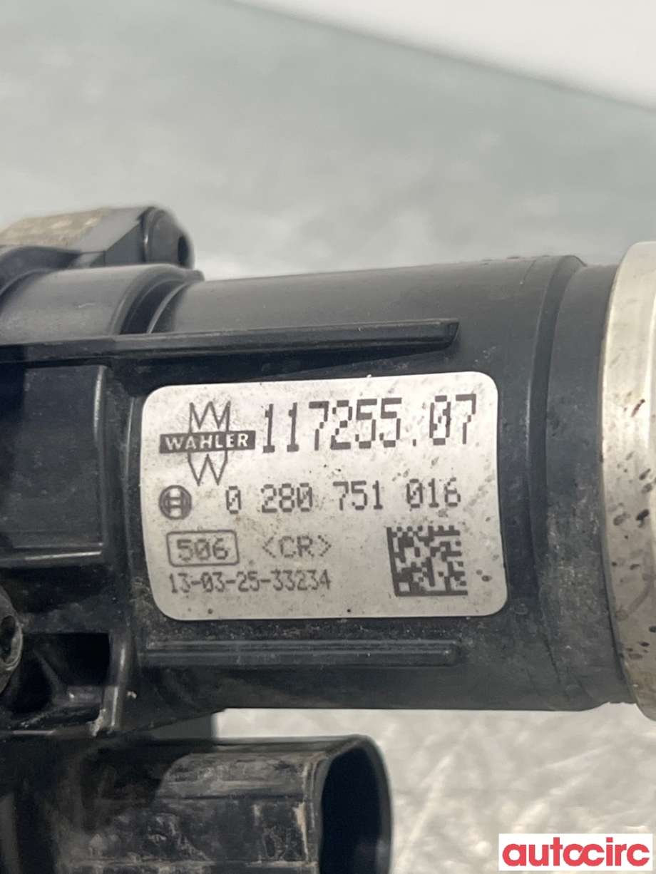 EGR-ventil til Škoda Yeti 2009-2013 (Fase 1)  (SKODA|03L131512CF|0280751016)