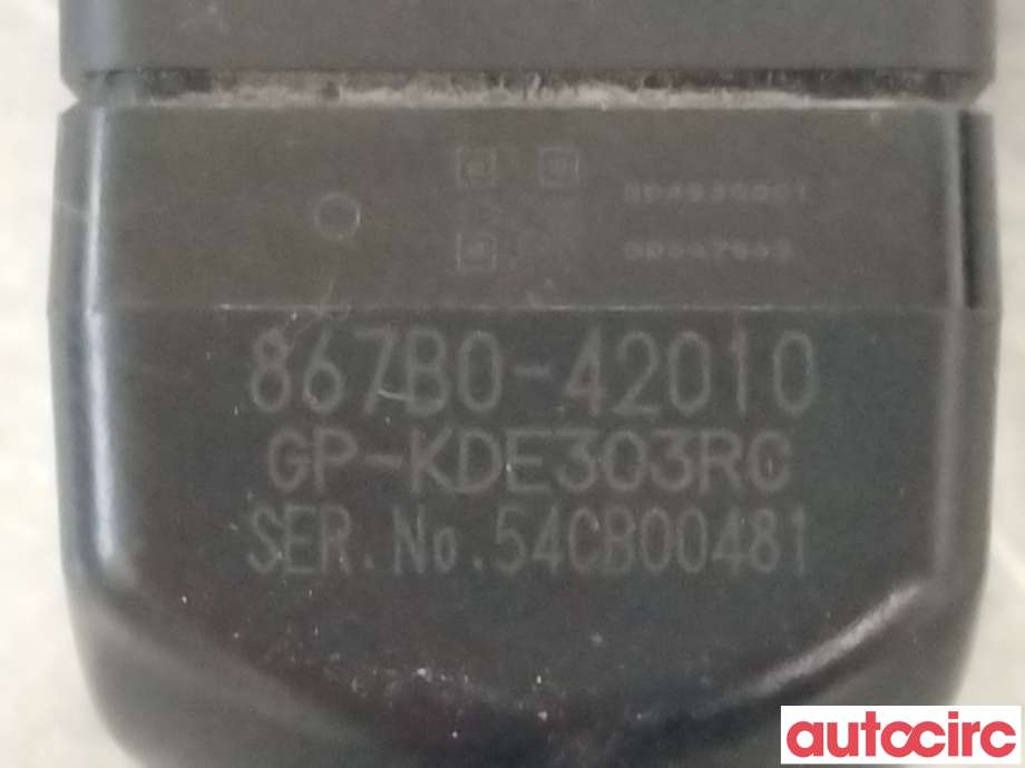 Kamera til Toyota RAV4 2013-2015 (Type IV, Fase 1)  (TOYOTA|867B042010|GP-KDE303RC|867B0-42010)
