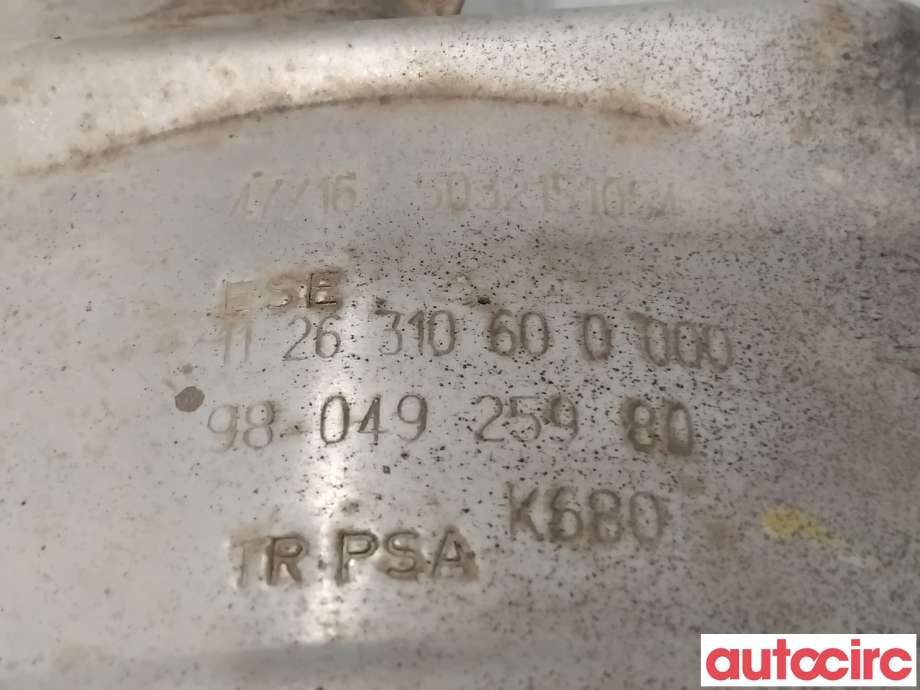 Katalysator til Peugeot Expert 2016-->> (Type III)  (PEUGEOT|9817106280|TRPSAK680|9804925980)