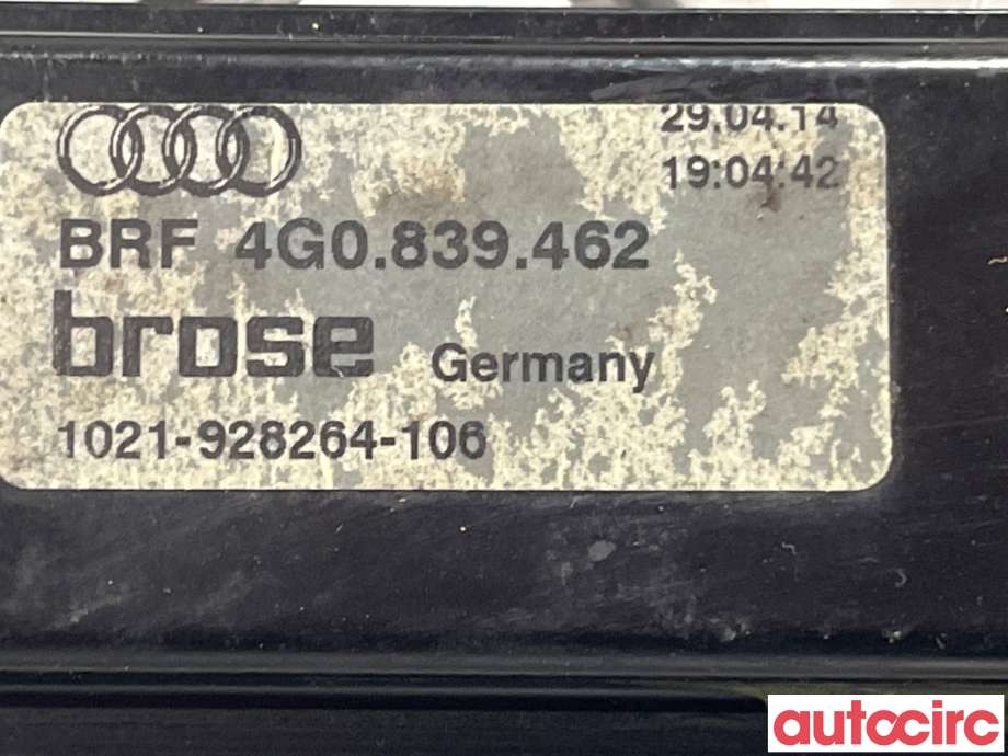 Ruteheis til Audi A6, Allroad 2012-2014 (Type III, Fase 1) (C7) (C7) (AUDI|4G0839462)
