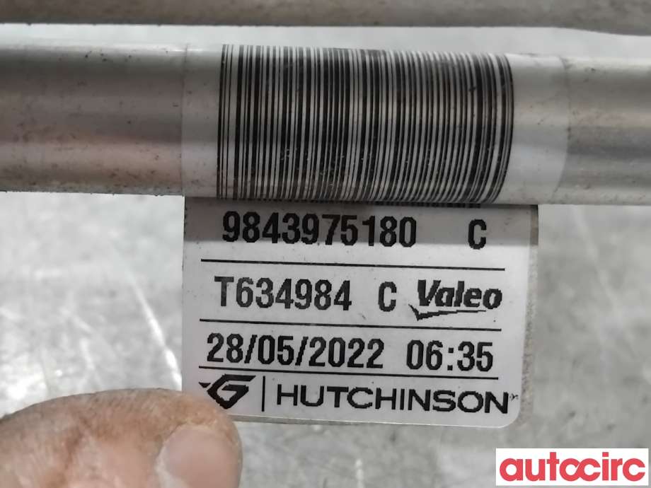 Aircondition rør til Peugeot 2008 2019-->> (Type II)  (PEUGEOT|9843975180|)