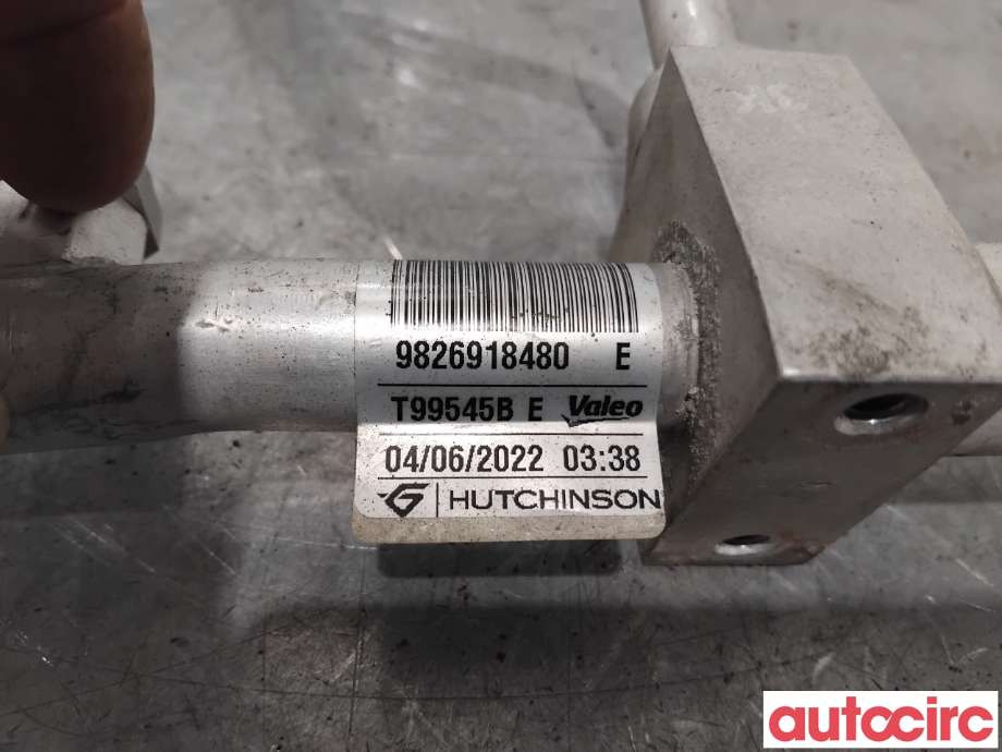 Aircondition rør til Peugeot 2008 2019-->> (Type II)  (PEUGEOT|9826918480|)
