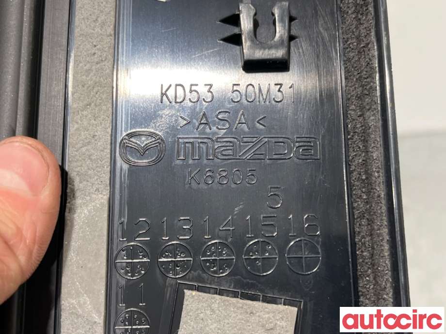 Lister til Mazda CX-5 2012-2017 (Type I)  (MAZDA|KD53-50-M30F||KD5350M31)