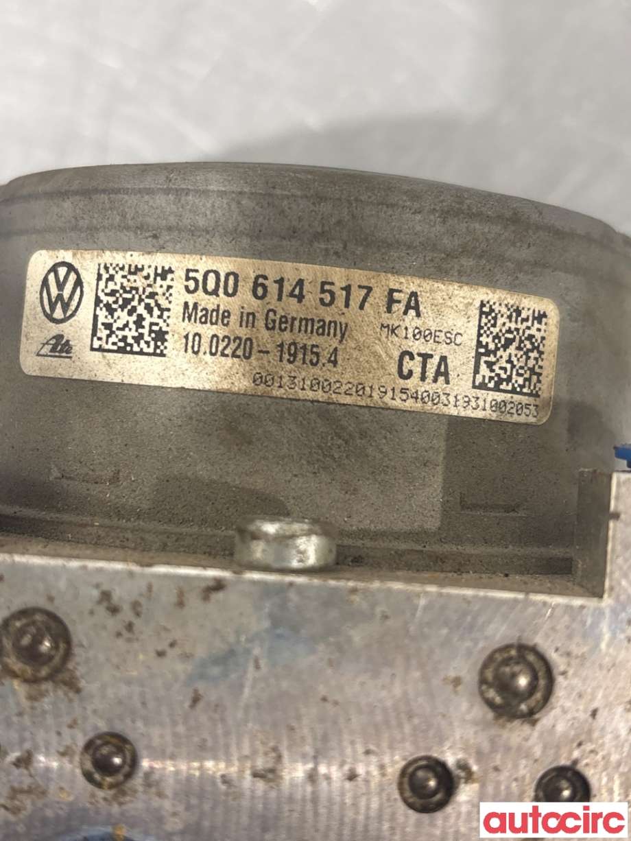 ABS sentral til VW Passat 2015-2019 (Fase 1) (B8) (B8) (VOLKSWAGEN|5Q0614517FA|)