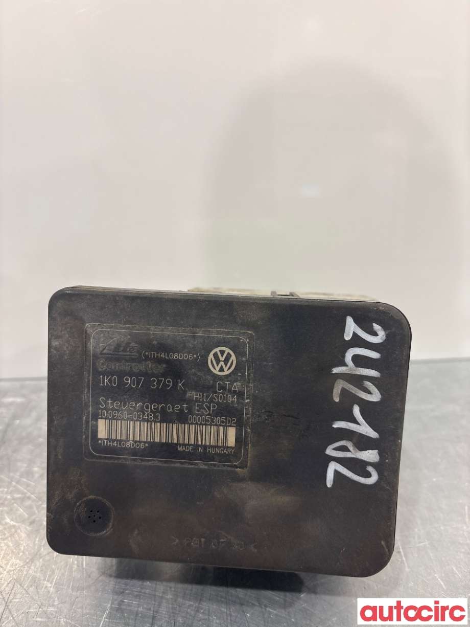 ABS sentral til Škoda Octavia 2005-2008 (Type II, Fase 1)  (SKODA|1K0614517H|100960-03483|1K0907379K)
