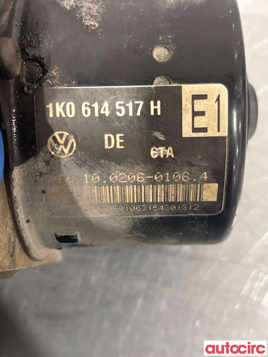 ABS sentral til Škoda Octavia 2005-2008 (Type II, Fase 1)  (SKODA|1K0614517H|100960-03483|1K0907379K)