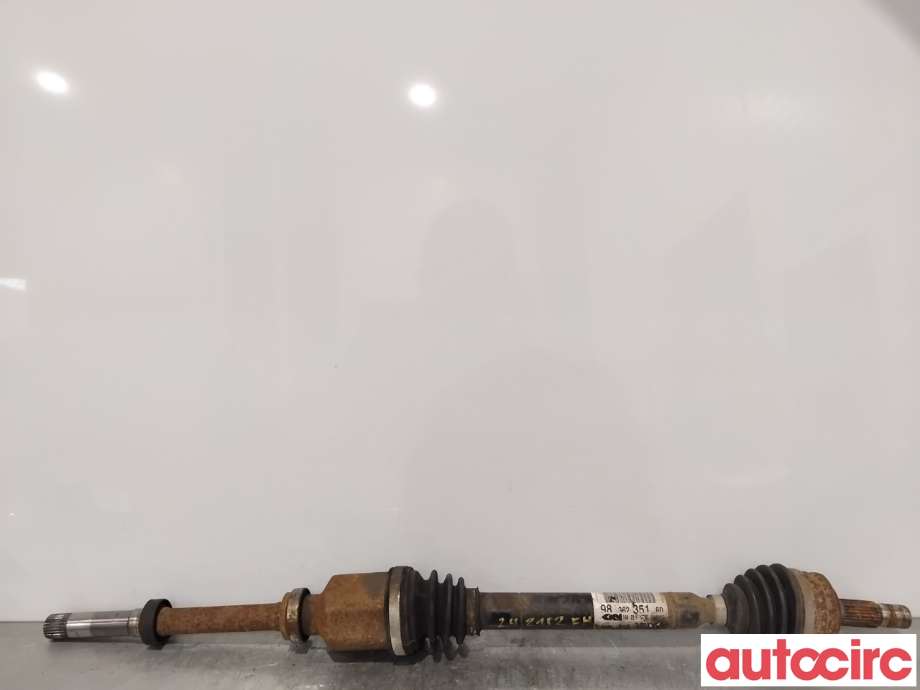 Drivaksel høyre foran, elbil til Peugeot 2008, 2019-->> (Type II) (PEUGEOT|1666449580)