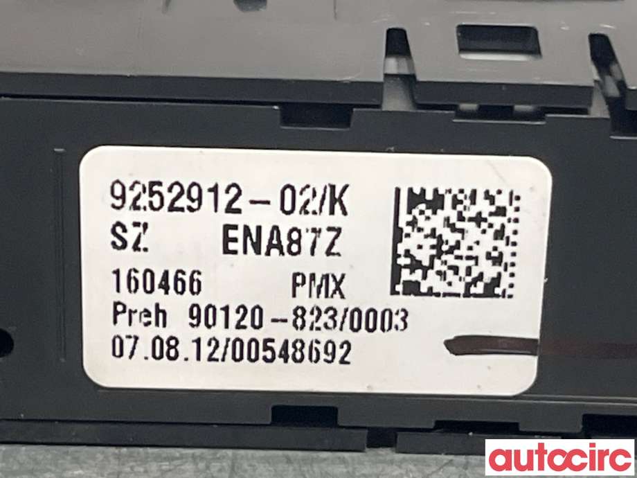 Bryter diverse til BMW 3-Serie 2012-2018 (F30/F31/F34) (F30/F31/F34) (BMW|61319252912|9252912)