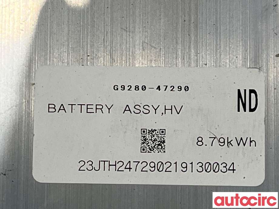 Batteripakke elbil til Toyota Prius 2016-2023 (Type IV) (combi) (combi) (TOYOTA|G951047180||G9280-47290)