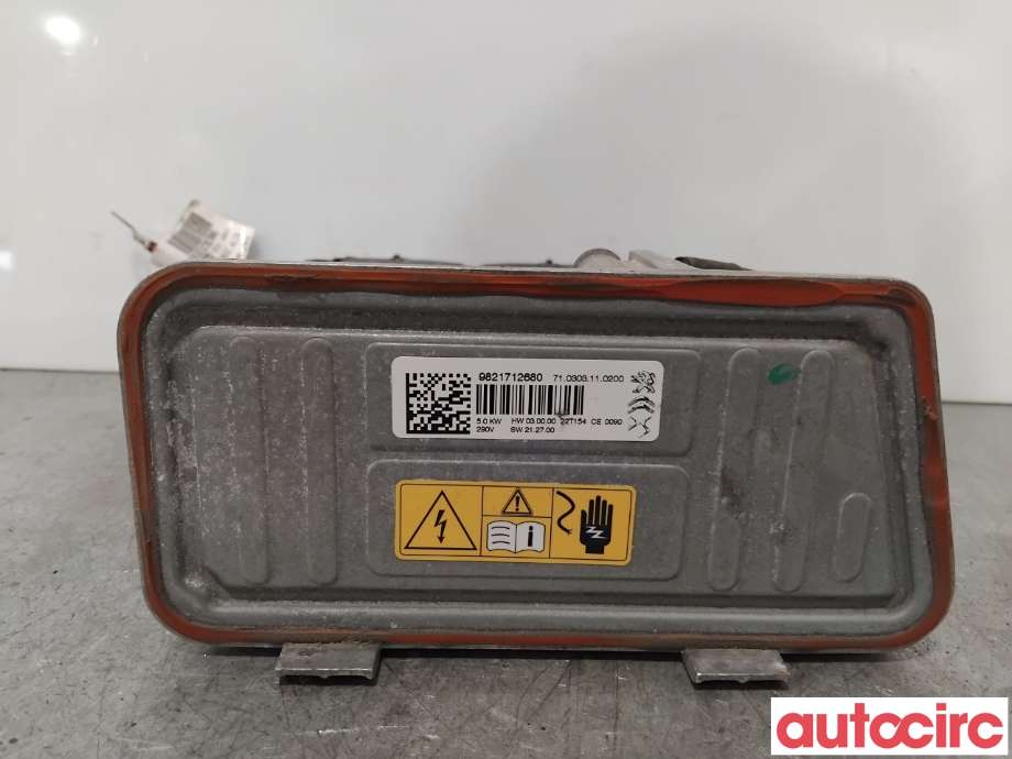Motorvarmer elektrisk til Peugeot 2008 2019-->> (Type II)  (PEUGEOT|9821712680|710303110200)