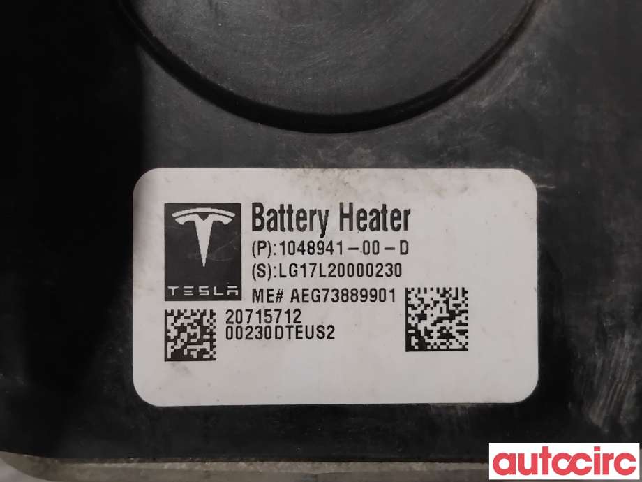 Diverse deler til Tesla Model X 2016-->>  (TESLA|1048941-00-D|)