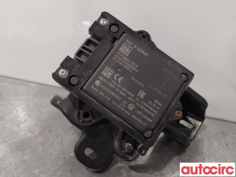 Sensor radar til Tesla Model X, 2016-->> (TESLA|1108647-00-B)