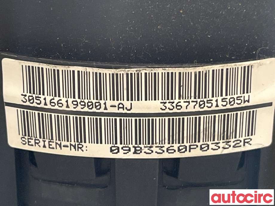 Airbag rattpute til BMW 3-Serie 2012-2018 (F30/F31/F34) (F30/F31/F34) (BMW|32308092206|305166199001)