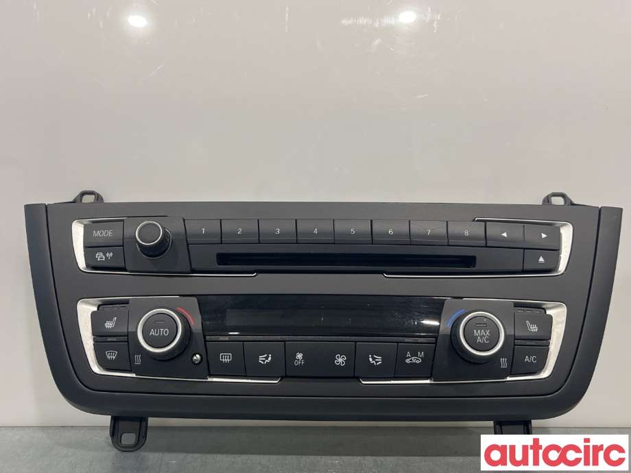Varmeapparat betjening til BMW 3-Serie, 2012-2018 (F30/F31/F34) (F30/F31/F34) (BMW|64119287337)