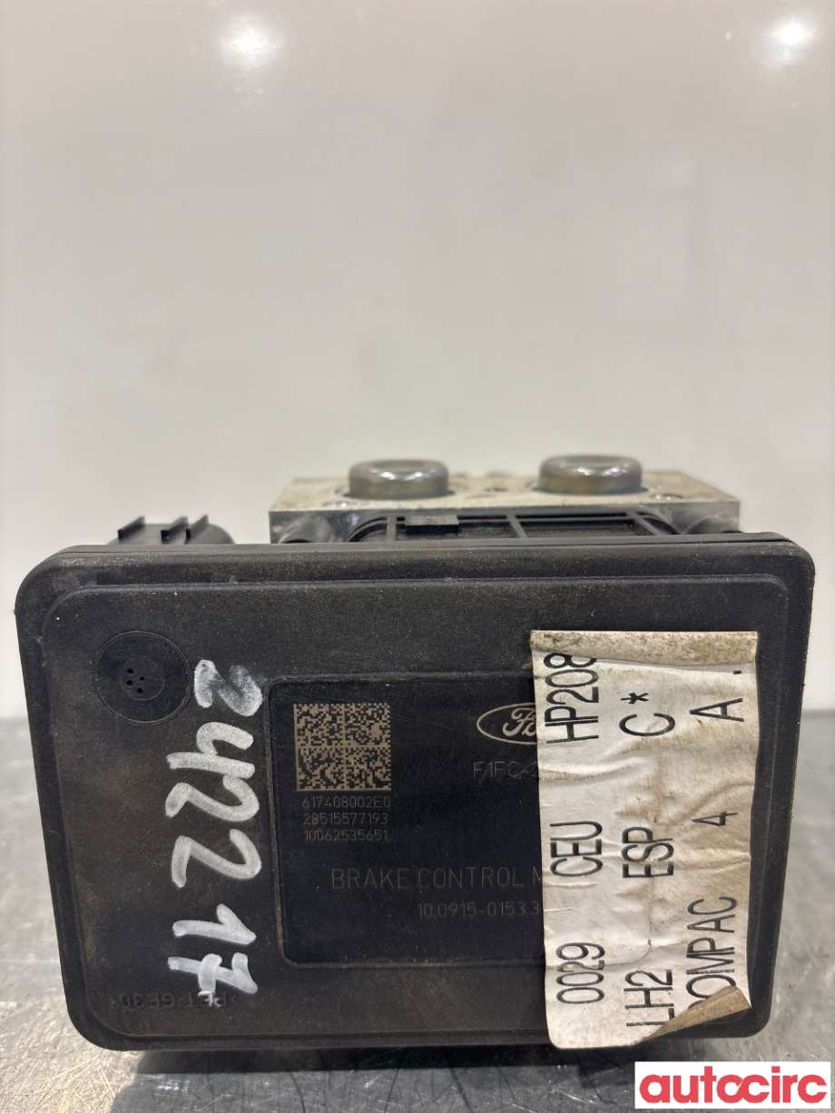 ABS sentral til Ford C-Max 2015-2019 (Type II, Fase 2) (FORD|2384372|100915-01593|F1FC-2C219-BL)
