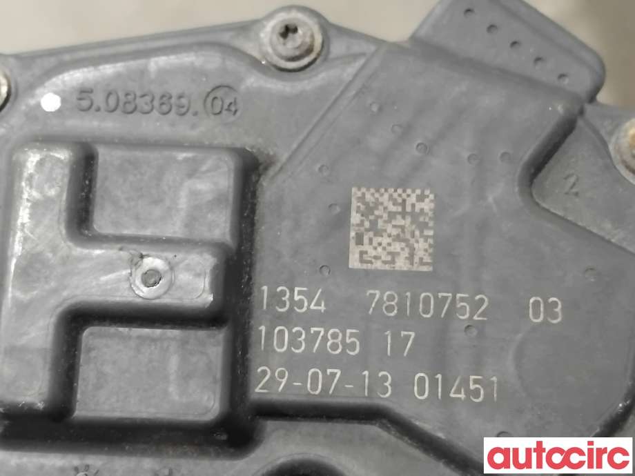 Spjeldhus til BMW X3 2010-2017 (F25) (F25) (BMW|13547810752|50836904)