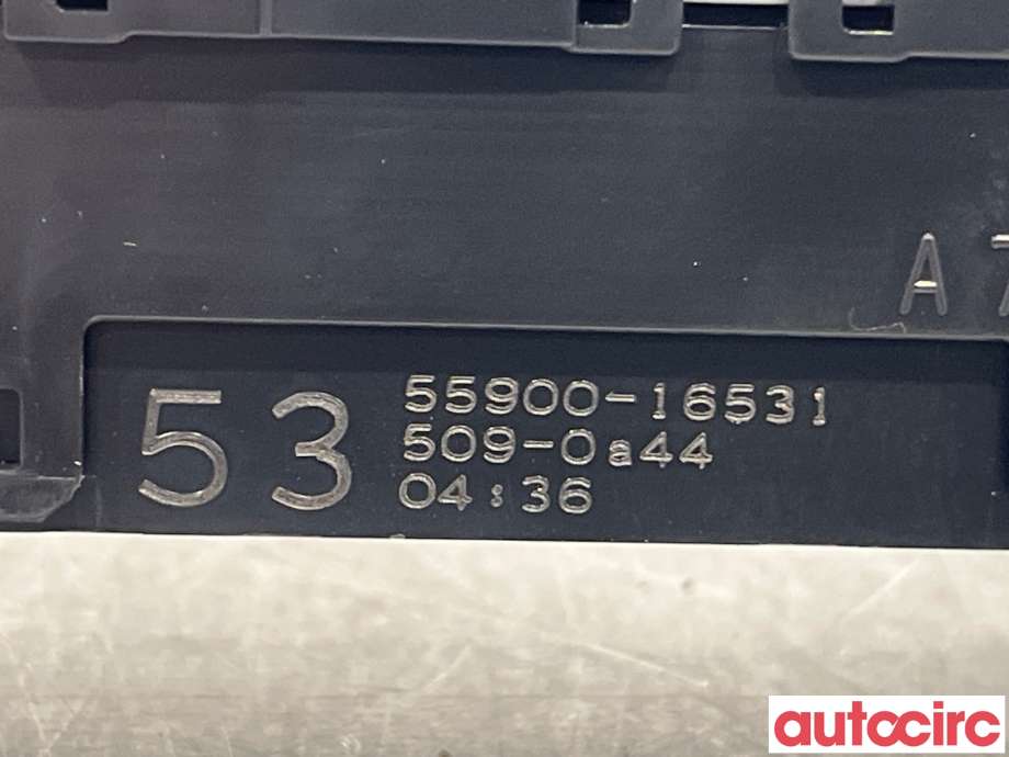 Varmeapparat betjening til Toyota Corolla Cross 2022-->>  (TOYOTA|5590016531B0||55900-16531)
