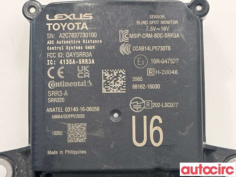 Sensor radar til Toyota Corolla Cross 2022-->>  (TOYOTA|8816216030)