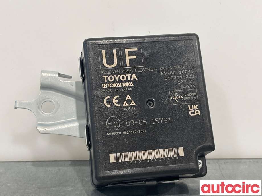 Styreenhet nøkkelfri/keyless til Toyota Corolla Cross 2022-->> (TOYOTA|897B016040)