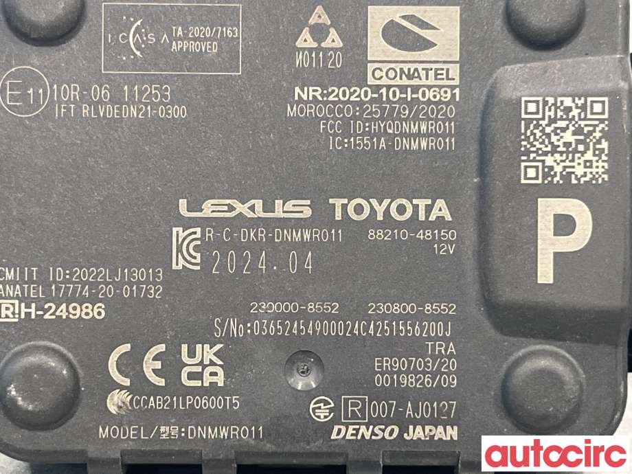 Sensor radar til Toyota Corolla Cross 2022-->>  (TOYOTA|8821048150)