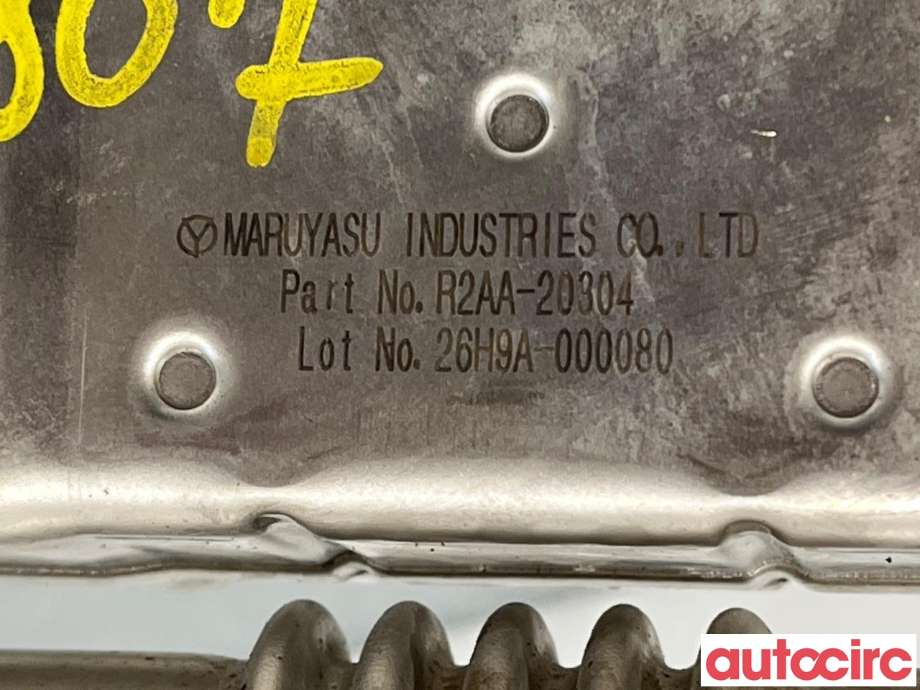 EGR-kjøler til Mazda 6 2008-2010 (Type II, Fase 1)  (MAZDA|R2AA-20-31XC|26H9A-000080|R2AA-20304)