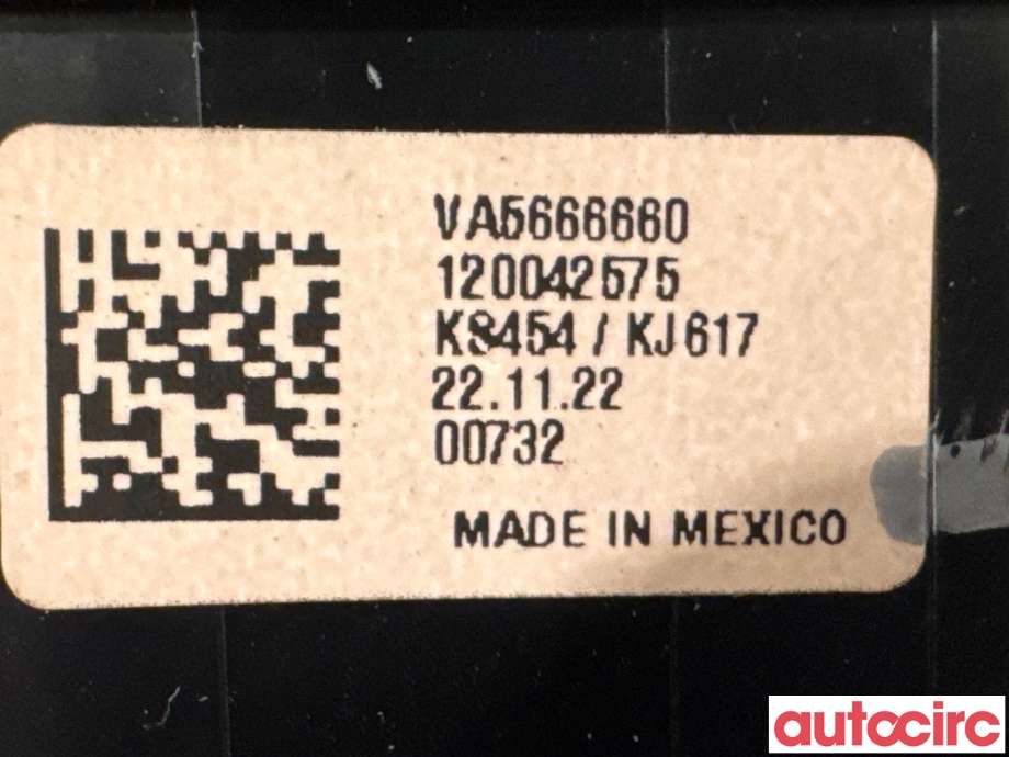Bryter diverse til Mazda MX-30 2020-->>  (MAZDA|VA56-66-660|)
