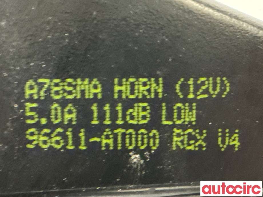 Horn/signalhorn til Kia Niro EV 2022-->> (KIA|96611AT000||96611-AT000)