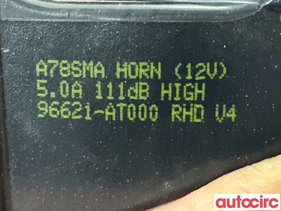 Horn/signalhorn til Kia Niro EV 2022-->> (KIA|96621AT000||96621-AT000)