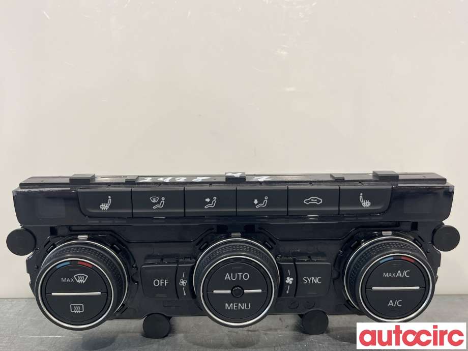 Varmeapparat betjening til VW e-Golf, 2014-2017 (Fase 1) (VOLKSWAGEN|5GE907044AD)