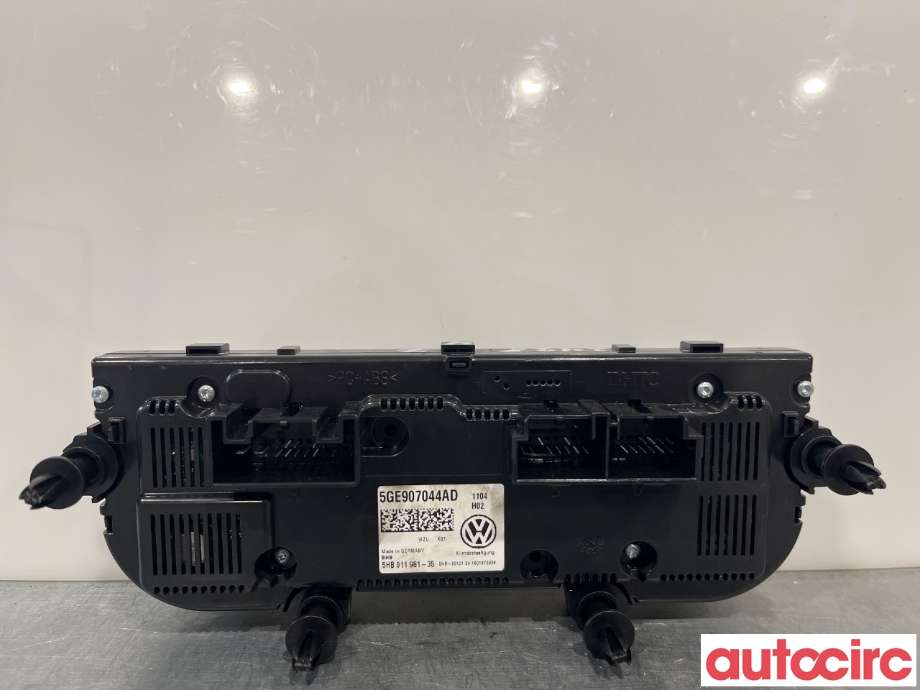 Varmeapparat betjening til VW e-Golf 2014-2017 (Fase 1) (VOLKSWAGEN|5GE907044AD|)