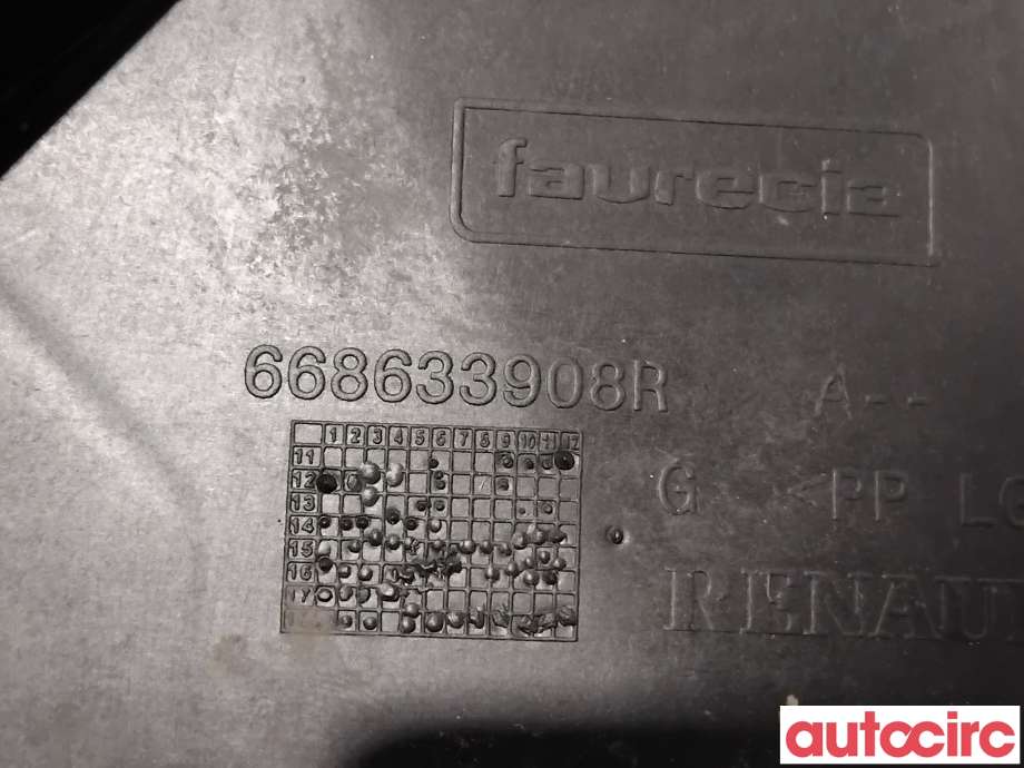 Diverse deler til Renault Zoe 2013-2019 (Fase 1)  (RENAULT|668633908R|)