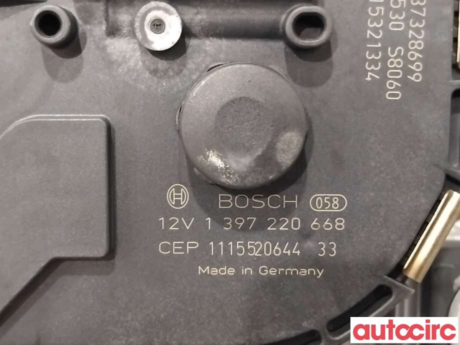 Viskermotor frontrute til Volvo S40 2008-2012 (Type II, Fase 2)  (VOLVO|31253518|1397220668)