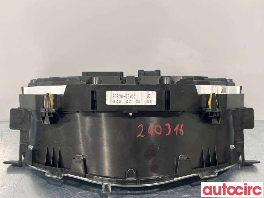 Instrumentpanel til Toyota Auris 2015-2019 (Type II, Fase 2)  (TOYOTA|838000ZW31||83800-0ZW31)