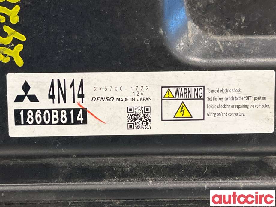 Styreenhet motor til Mitsubishi Outlander 2012-2015 (Type III, Fase 1) (MITSUBISHI|1860B814|275700-1722)