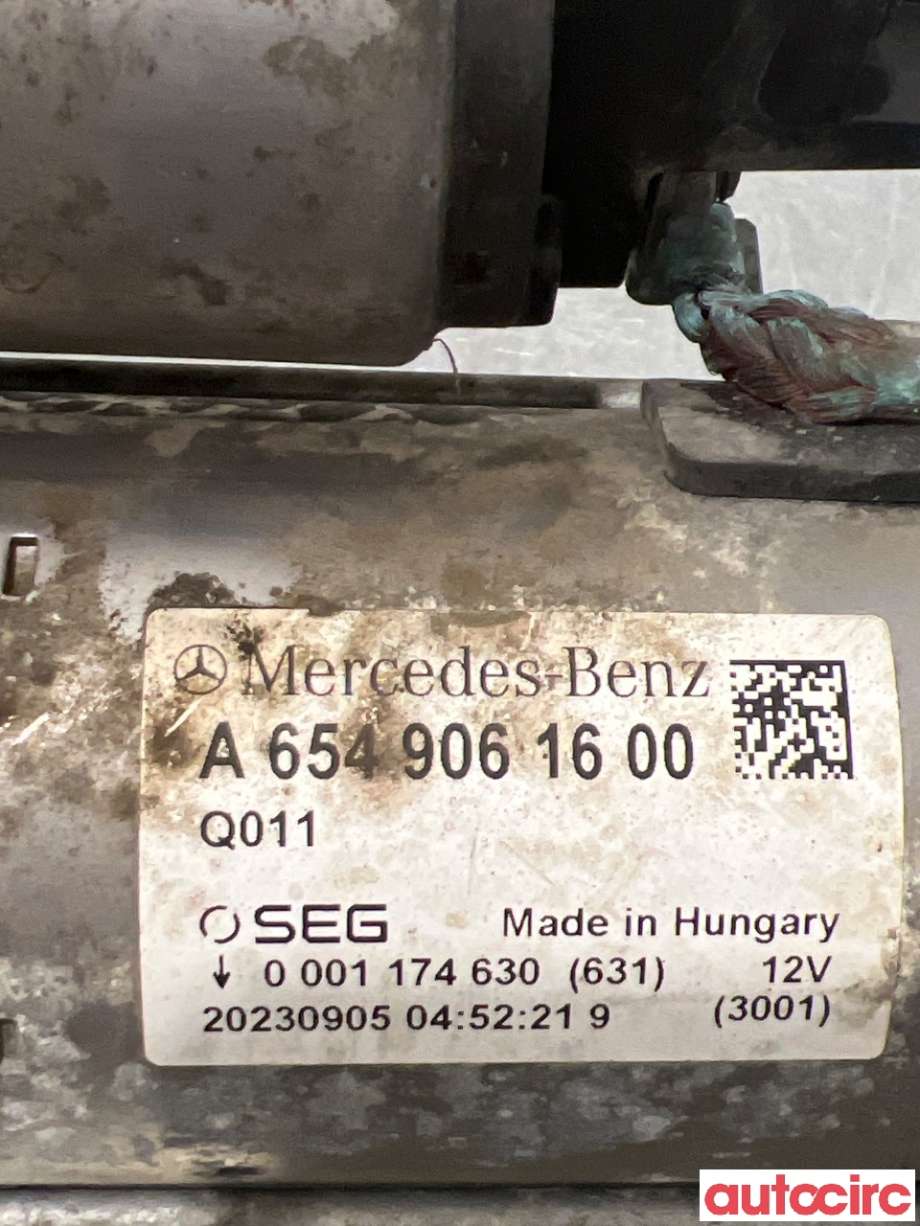 Starter diesel til Mercedes Vito 2014-->> (W447) (W447) (MERCEDES|A6549061600|0001174630)