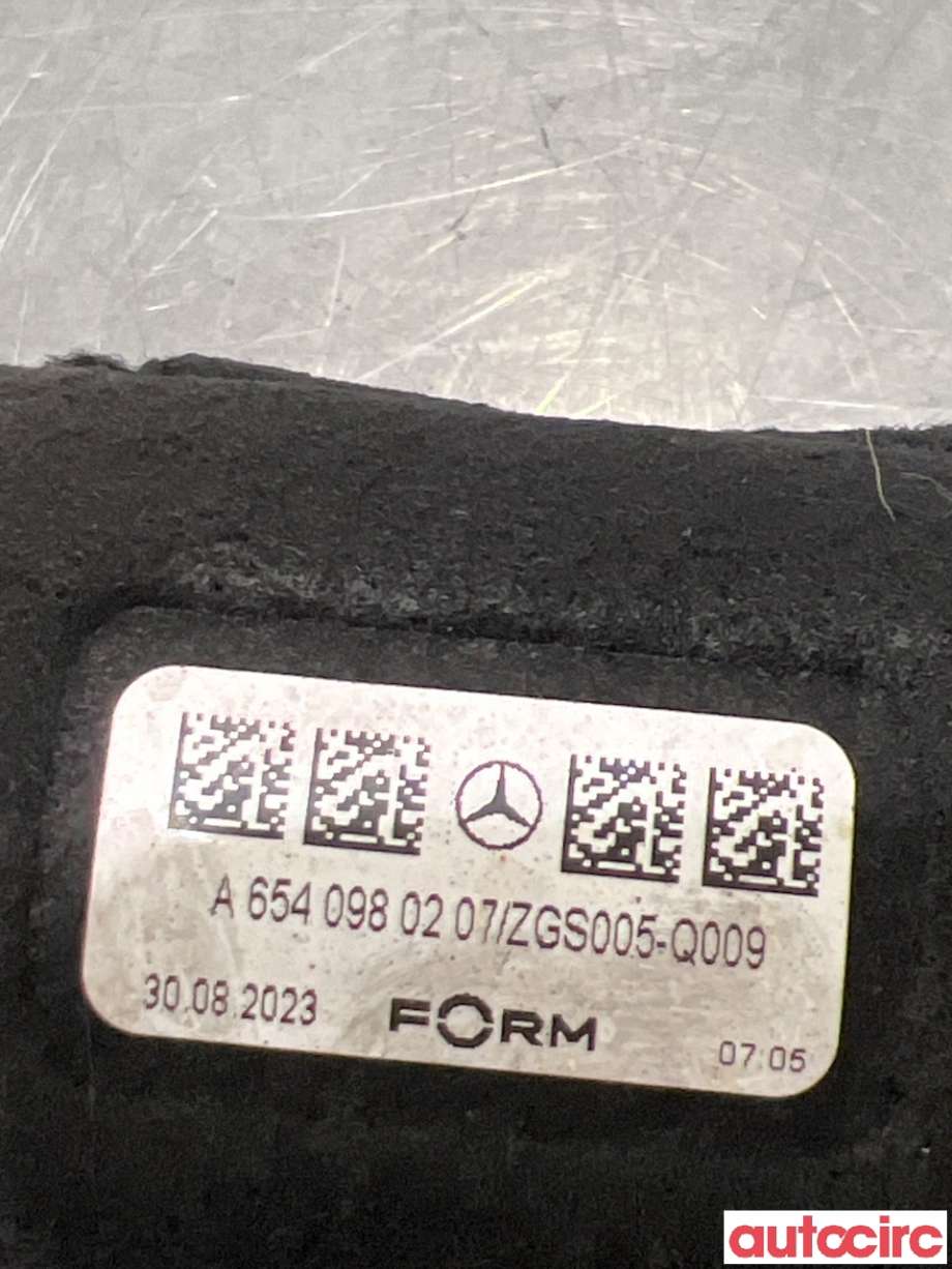 Turbo rør til Mercedes Vito 2014-->> (W447) (W447) (MERCEDES|A6540980207|)