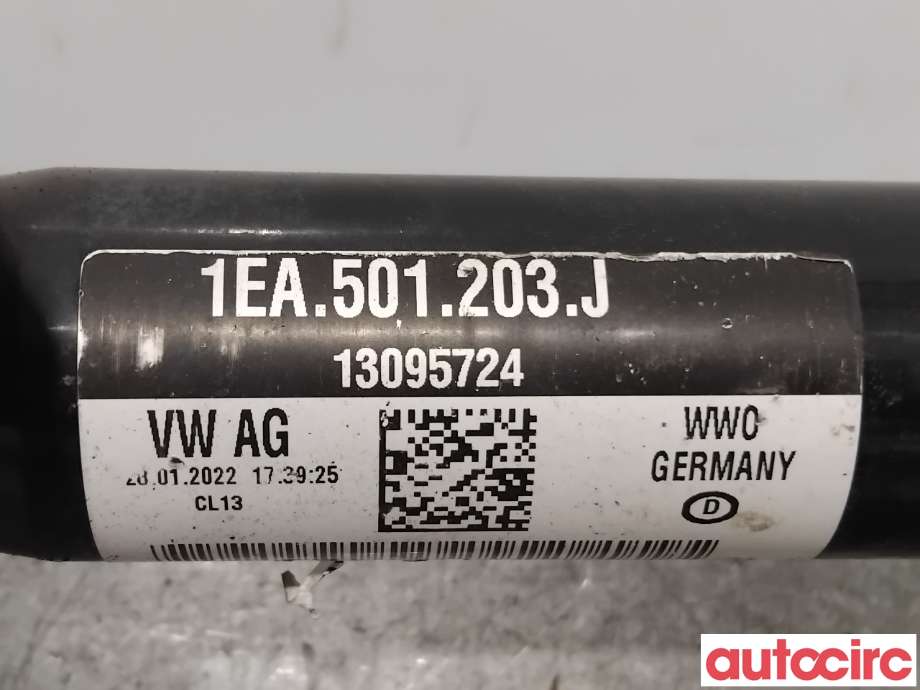 Drivaksel venstre bak, elbil til Audi Q4 e-tron 2021-->> (AUDI|1EA501203J||1EA501201F)