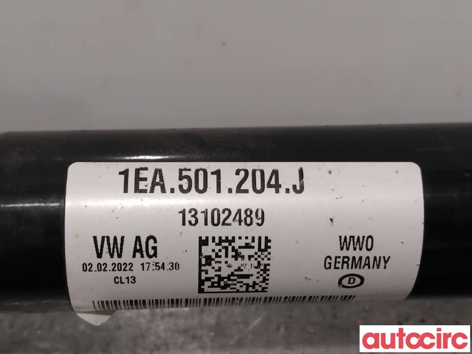 Drivaksel høyre bak, elbil til Audi Q4 e-tron 2021-->> (AUDI|1EA501204J||1EA501202F)