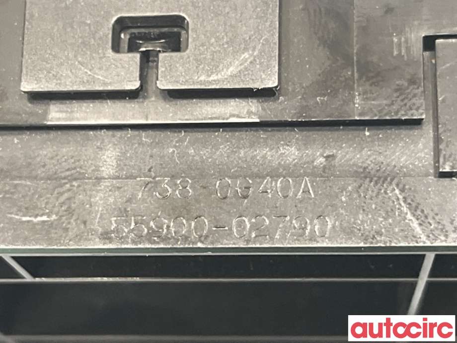 Varmeapparat betjening til Toyota Auris 2015-2019 (Type II, Fase 2)  (TOYOTA|5590002790C0||55900-02790)