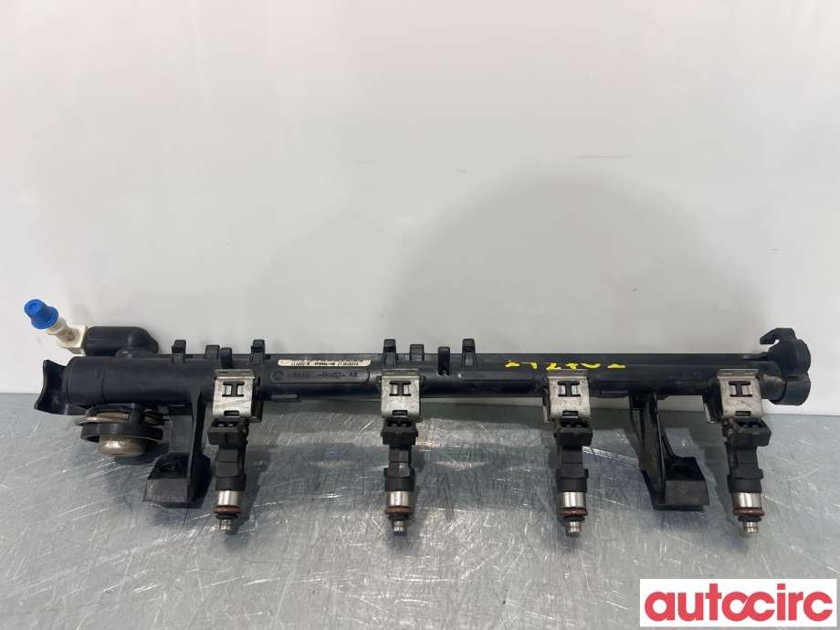 Dyseskinne (fuelrail) til Ford Fiesta 2008-2012 (Type VI, Fase 1) (FORD|1804263|0280158207|8A6G-9H487-AB)