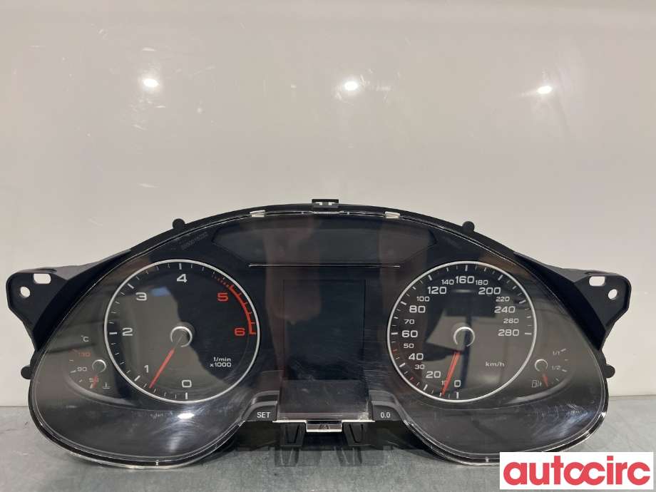 Instrumentpanel til Audi A4, 2007-2014 (Type IV) (B8) (B8) (AUDI|8K0920901A)