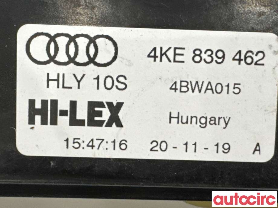 Ruteheis til Audi e-tron 2018-->> (AUDI|4KE839462|)