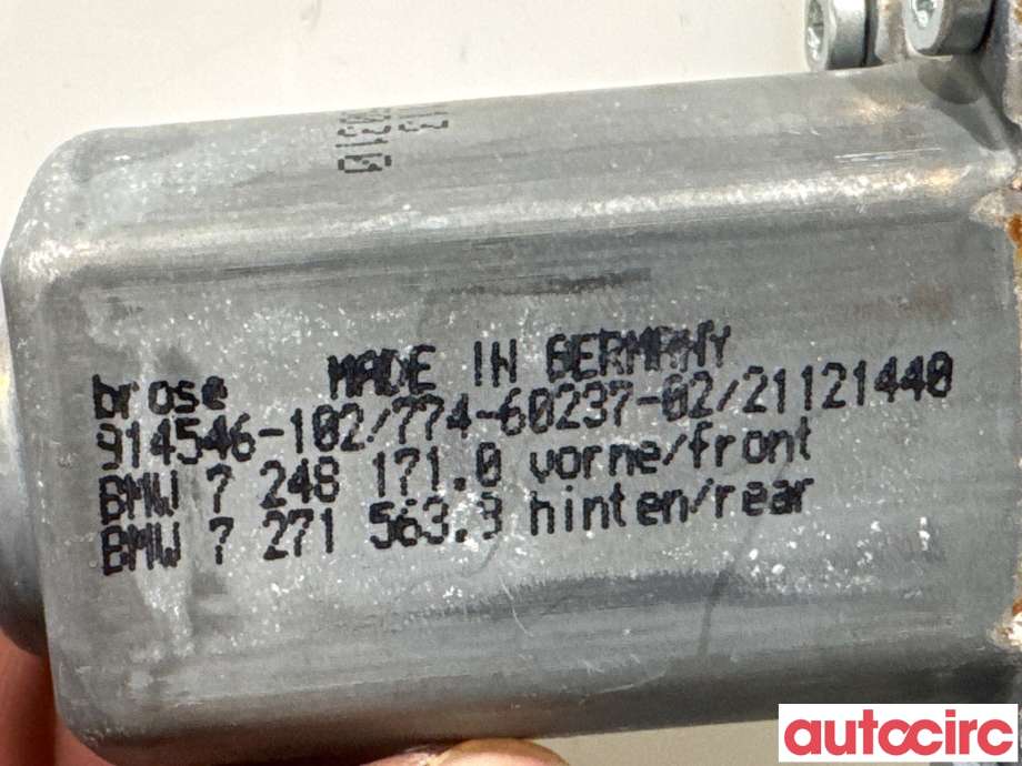 Ruteheis venstre foran til BMW 5-Serie 2010-2017 (F10/F11) (F10/F11) (BMW|51337271563|914546-102|7248171)