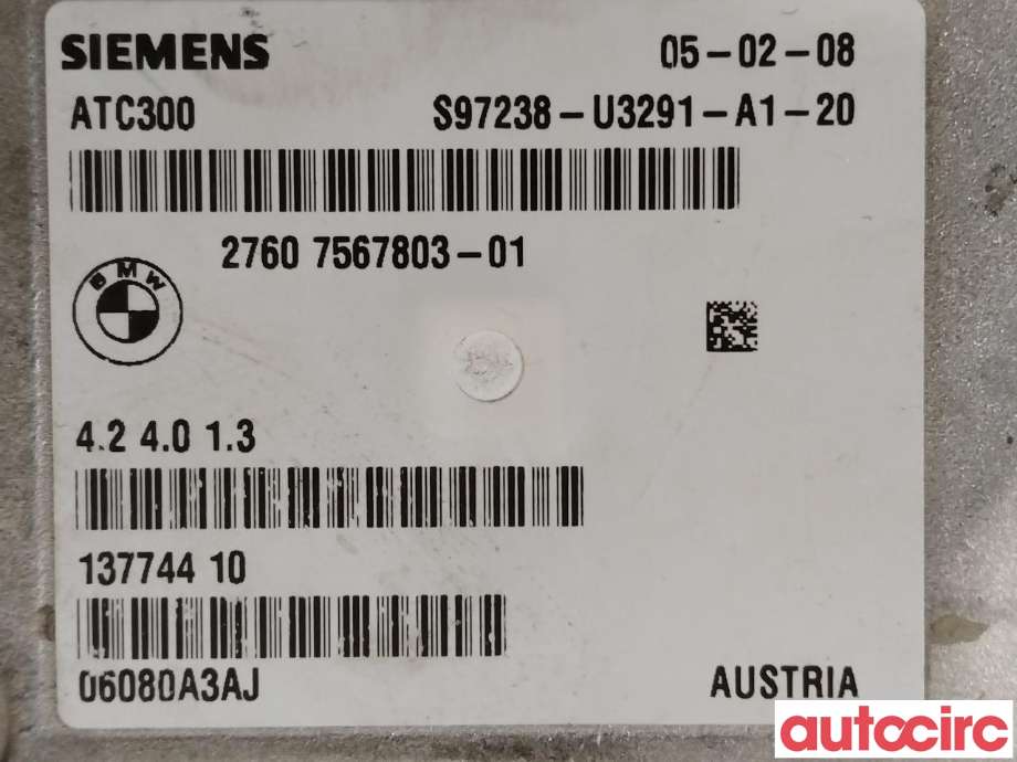 Styreenhet diverse til BMW 5-Serie 2003-2010 (E60/E61) (E60/E61) (BMW|27607607980|27607567803)