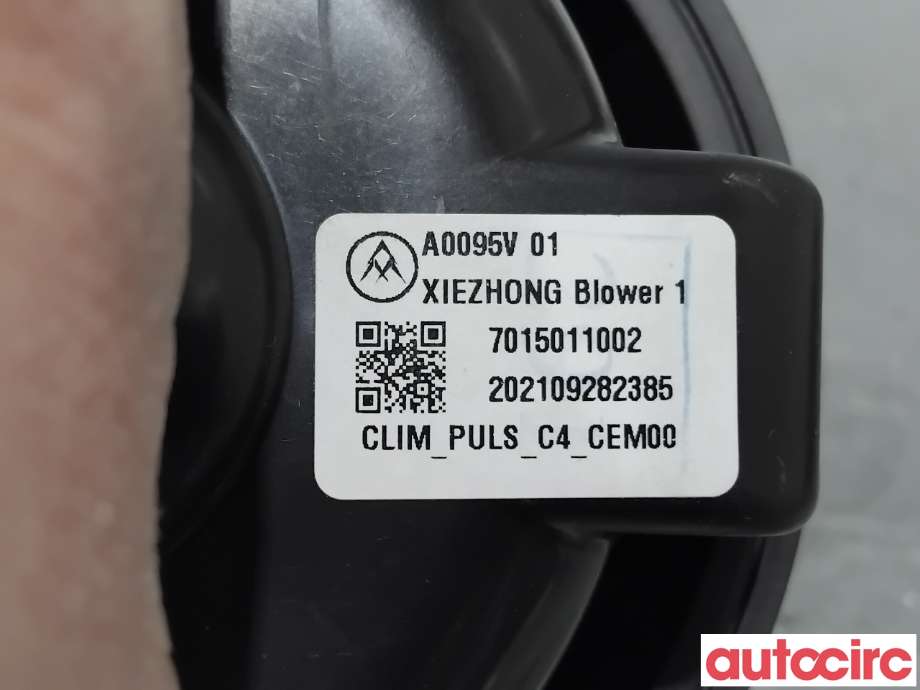 Varmeapparat motor til Citroën C4, Spacetourer 2019-->> (CITROEN|9840566480|7015011002|)