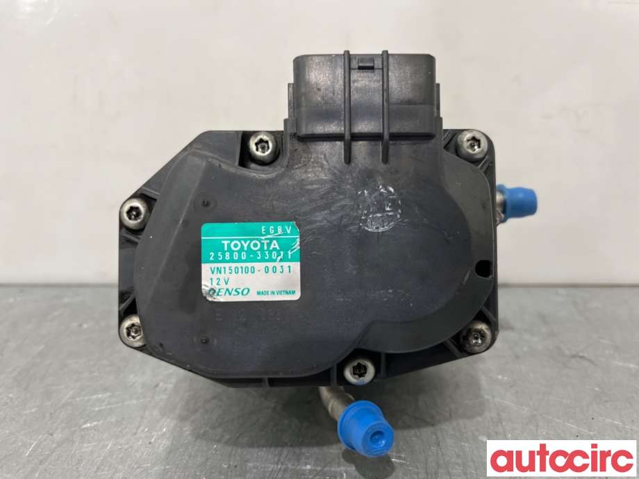 EGR-ventil til Toyota Auris 2010-2012 (Type I, Fase 2)  (TOYOTA|2580033011|VN150100-0031|25800-33011)