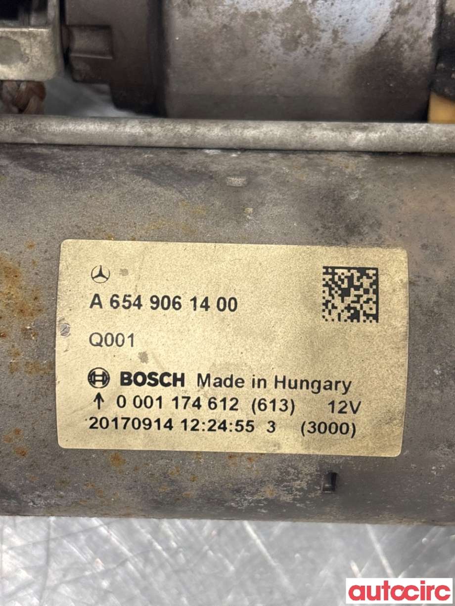 Starter diesel til Mercedes E-Klasse 2016-2023 (W213) (W213) (MERCEDES|A6549061400|)