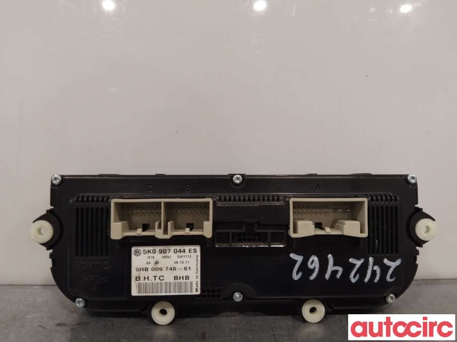Varmeapparat betjening til VW Passat 2011-2015 (B7) (B7) (VOLKSWAGEN|5K0907044GK||5K0907044ES)