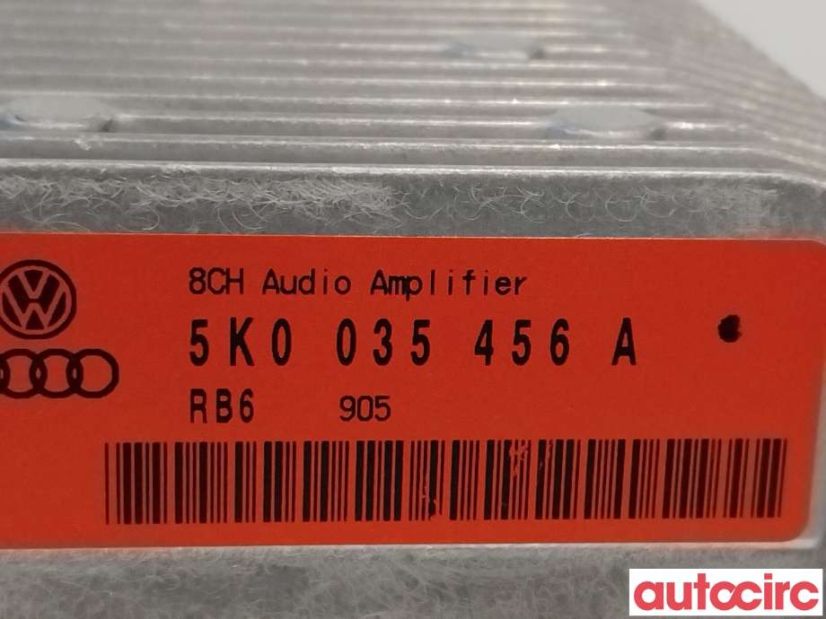 Bilstereo forsterker til VW Passat 2011-2015 (B7) (B7) (VOLKSWAGEN|5K0035456D|5K0035456A)