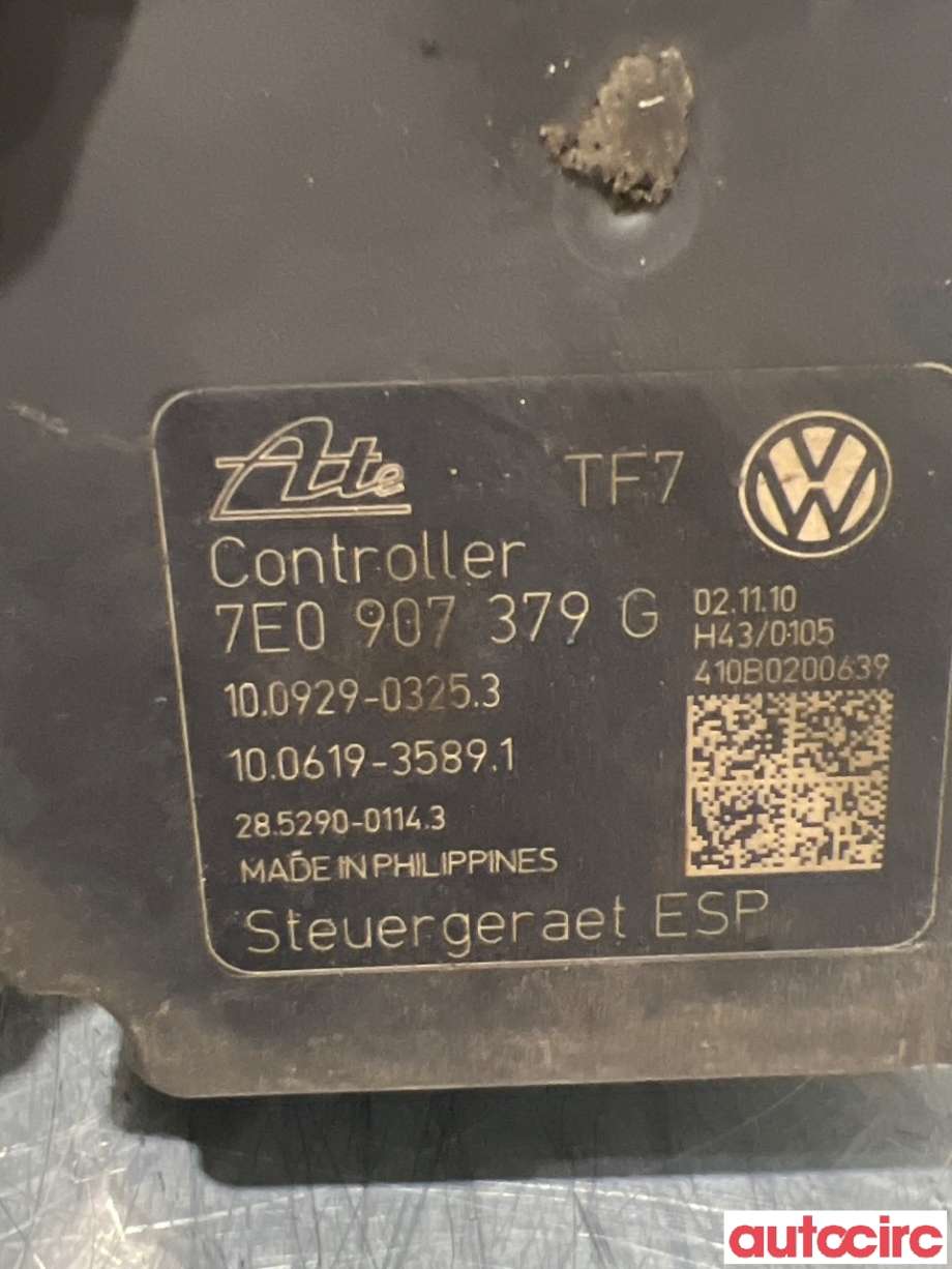 ABS sentral til VW Transporter / Caravelle 2009-2015 (Fase 2) (T5) (T5) (VOLKSWAGEN|7E0614517C|100929-03253)